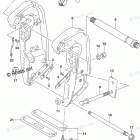 DF 250STL CLAMP BRACKET TRANSOM(X) (DF250ST)