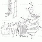 DF 50ATLW2 Intake Manifold / Silencer / Exhaust Cover (DF50A)...