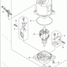 DF 225ZX PTT Motor Transom(X,XX) (DF225Z E03)