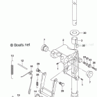 DF 9.9ARL Swivel Bracket (DF9.9AR P03)