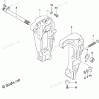 DF 50ATL2 Clamp Bracket (DF50AVT E03)