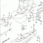 DF 225ZX Drive Shaft Housing Transom(X,XX) (DF225T E03)
