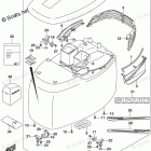 DF 250APXXW2 Engine Cover (DF250A E03)