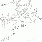 DF 115ATX Drive Shaft Housing (DF115AZ E11)