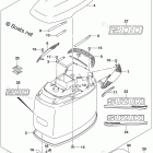 DF 200TL Engine Cover (For Y5S) (DF200T E03)