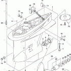 DF 200APLW2 GEAR CASE