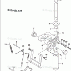 DF 9.9BRL Swivel Bracket (DF9.9BR P03)