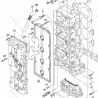 DF 200APLW2 CYLINDER HEAD