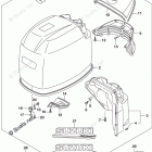 DF 150STX Engine Cover (For Y5S) (DF150T E03)