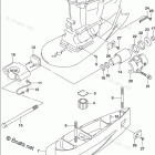 DF 225ZX Drive Shaft Housing Transom(X,XX) (DF225Z E03)