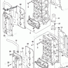 DF 250TXX Cylinder Head (DF250ST E03)