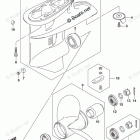 DF 50ATLW2 Gear Case (DF50A E03)