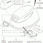 DF 15AEL2 Engine Cover (DF15A P03)