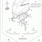 DF 200AZX Engine Cover (DF200AST YKV E03)