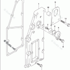 DF 150STX EXHAUST COVER