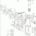DF 115ATX Swivel Bracket (DF115AT E11)