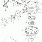 DF 8AS RECOIL STARTER