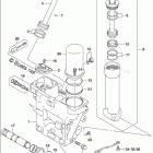 DF 225ZX Trim Cylinder Transom(X,XX) (DF225Z E03)