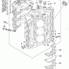 DF 250TXX Cylinder Block (DF250Z E03)