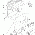 DF 40ATL2 Gear Case (DF40A E03)