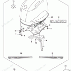 DF 150APL2 Engine Cover (For Y5S) (DF150AP E03)