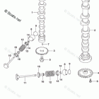 DF 70ATL2 Camshaft (DF70A E03)
