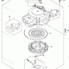 DF 20ATHL2 Recoil Starter (DF20A P03)