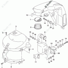 DF 150APL2 SILENCER / RING GEAR COVER