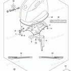 DF 175APLW2 Engine Cover (For YAY) (DF175AP E03)