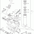 DF 250TXX Trim Cylinder Transom(X,XX) (DF250T E03)