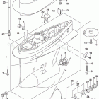 DF 225ZX Gear Case (DF225Z E03)