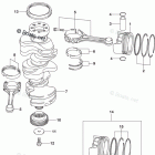 DF 250TXX Crankshaft (DF250ST E03)
