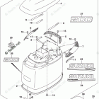 DF 200TL Engine Cover (For Y5S) (DF200Z E03)