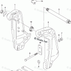 DF 150STX Clamp Bracket (DF150T E03)