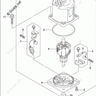DF 200TL PTT Motor Transom(X) (DF200Z E03)