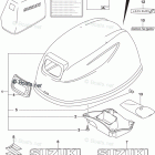 DF 9.9BRL Engine Cover (DF9.9BR P03)