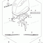 DF 175APL2 Engine Cover (For YAY) (DF175AP E03)