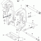 DF 225ZX Clamp Bracket Transom(X,XX) (DF225T E03)