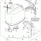 DF 150STX Engine Cover (DF150ST E03)