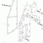 DF 200APLW2 EXHAUST COVER
