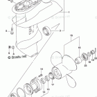 DF 9.9BRL Gear Case (4 Blade) (DF9.9B P03)