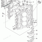 DF 225ZX Cylinder Block (DF225T E03)
