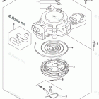DF 15AL2 Recoil Starter (DF15ATH P03)