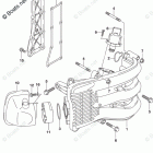 DF 50ATLW2 Intake Manifold / Silencer / Exhaust Cover (DF50A ...