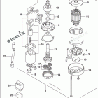 DF 250TXX STARTING MOTOR