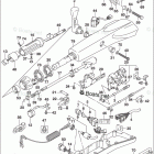 DF 80ATX Opt:Tiller Handle