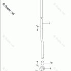 DF 60ATL2 Clutch Rod (DF60A E03)