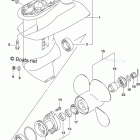 DF 9.9BRL Gear Case (4 Blade) (DF9.9BR P03)