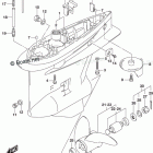 DF 150STX Gear Case (DF150ST E03)