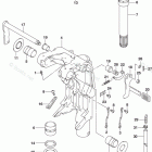 DF 115ATX Swivel Bracket (DF115AST E03)